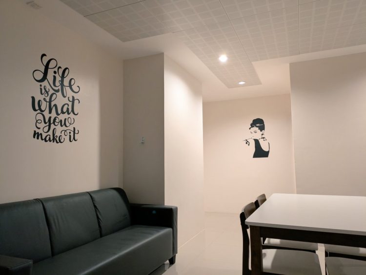 アクトハウスの新居の部屋